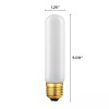 KOR 4 Pack 25T10/FR 25W Watt T10 FROST Tubular Tube