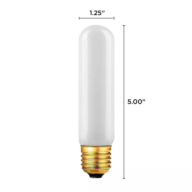 KOR 4 Pack 25T10/FR 25W Watt T10 FROST Tubular Tube