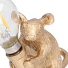 Modern Resin Mouse Lamp E12 Creative Desktop Decoration Animal Lamp
