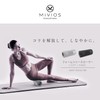 MIVIOS AMV103LG Foam Roller, Soft Type, Washable, Grid, Myofascial Release,