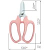 CHIKAMASA MF-9000, Precision Shears for Florists, Carbon Steel with Fluorine