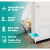 MAXTID Under Door Draft Stopper for Bottom of Doors 38"