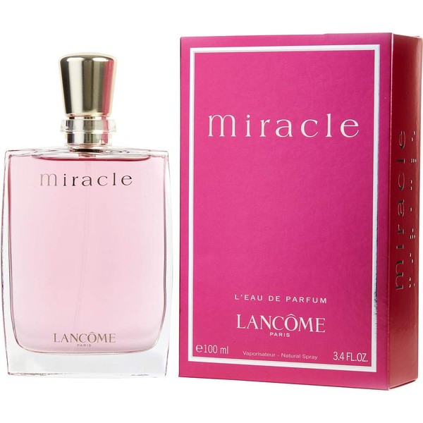 Miracle By LANCOME PARIS For Women Eau De Parfum Spray 3.4 Oz