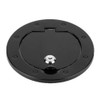 Aluminum Alloy Black Fuel Tank Cap Cover Flag Label Fits