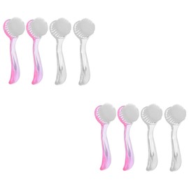 FRCOLOR 8 Pcs Nail Brush Dust Brush Pinceles Para Uñas Acrilicas Fingernail Finger Scrubber Brush Toe Scrubber Cleaning Scrubber Nail Gel Cleaning Brush Acrylic Scrub Brush Plastic