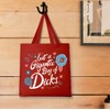 Travel Accessories Eat A Gigantic Bag Of D-cks Red Canvas
