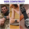 JuLand 4 Packs Watch Strap Holder, Silicone Watch Band Keeper
