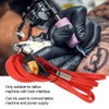 1.8m Soft Silicone Tattoo Right Angle RCA Connector Clip Cords