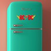 AC/DC Sticker Rear Window Car Sticker Logo Red for Fridge