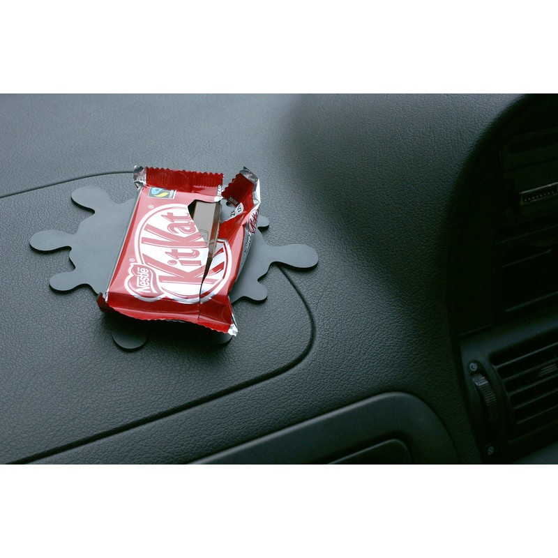 Dashboard Anti-Slip Cradle mat GREEN SPLAT