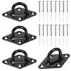 Wokape 4pcs M5 (2.3 Inch) Ceiling Hook 304 Stainless Steel