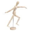 VOANZO 12" Wooden Artist Doll Perfect for Home Decoration/Drawing Human