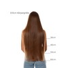hair2heart 100 x 0.5 g Real Hair Bonding Extensions, Straight,