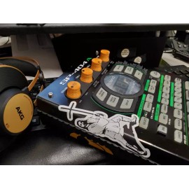 For Roland Replacement 4 Pack Knurled Knobs For Roland SP-404 *Black*