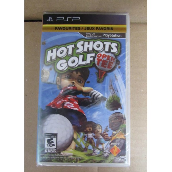 Sony PSP NEW SEALED PSP HOT SHOTS GOLF OPEN TEE