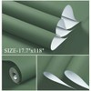 Dimoon 78.7''x17.7'' Green Peel and Stick Wallpaper Contact Paper Modern