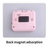 Huawenfei Digital LCD Display Indoor/Outdoor Hygrometer Thermometer (℉/℃) (1 White)