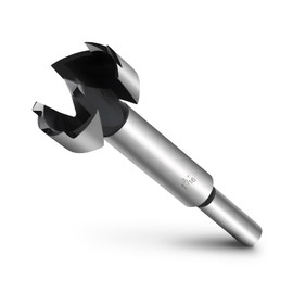 NIBBLAX 1-3/16" Forstner Bit for Wood, 1-3/16 Inch (Dia.) Wood Drill Bit Forstner Bits for Woodworking, Round Shank