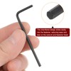 HARFINGTON 120pcs Hex Key Wrench 2mm Metric CR-V L Shaped