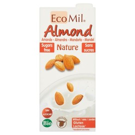 Ecomil | Almond Nature - Sugar Free | 5 x 1l