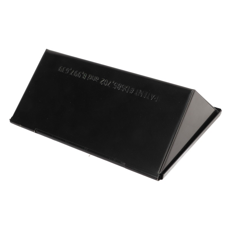 Smoker Box Black V Shape Stainless Steel Anti Stick Large