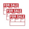 9" X 12" Car For Sale Sign for Car and