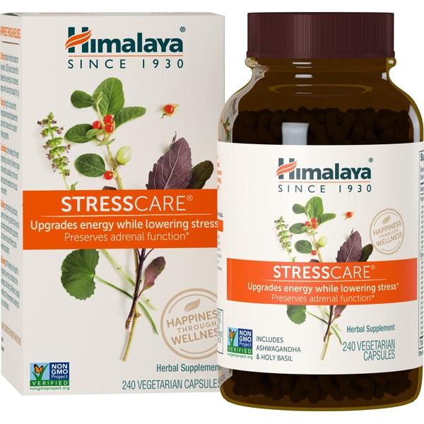 Himalaya StressCare for Natural Stress Relief, 240 Capsules, 2 Month Supply