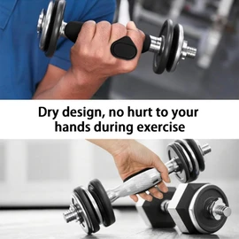 Non-Slip Gym Gloves - Rubber Anti-Slip Ergonomic Workout Gloves for Weight Lifting, Pull-Ups, Deadlifts, Barbell Pads, Suitable for Men and Women