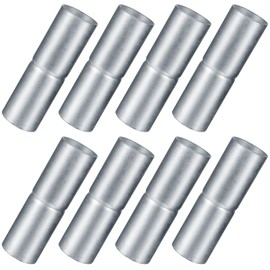 Tandefio 8 PCS Top Rail Sleeve Galvanized Steel Chain Link Fence Top Rail Sleeve for Rail/Pipe (1-5/8" x 6")