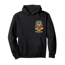 Lutefisk Christmas Fish Original Viking Sushi Funny Lutefisk Pullover Hoodie