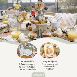 Papierdrachen Easter Bunny World Place Mat Set 01