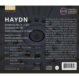 Joseph Haydn: Symphonies Nos. 8 & 84