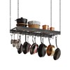 CHOEZON Hanging Pot Rack, 35.4" L x 13" W Ceiling