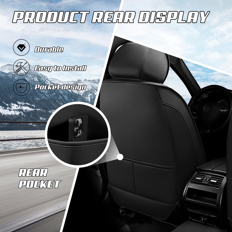 ACDY Car Seat Covers Fit for Ford transit-250 2000-2026, Stylish