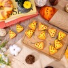 24Pcs Pizza Keychains Bulk Stress Relief Pizza Keyring Pizza Birthday