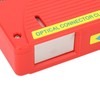 Red Optical Fiber Cleaning Box Compact Lightweight SC FC LC