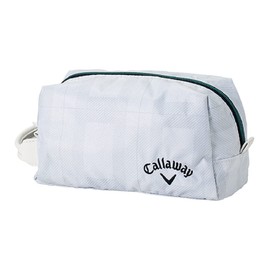 Callaway Style Round Pouch WHT FW 22 Men's Round Pouch, White