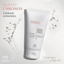 Crema Exfoliante Antiseñales Natura Chronos díanoche para todo tipo de piel de 50mL50g 18 años                                                        