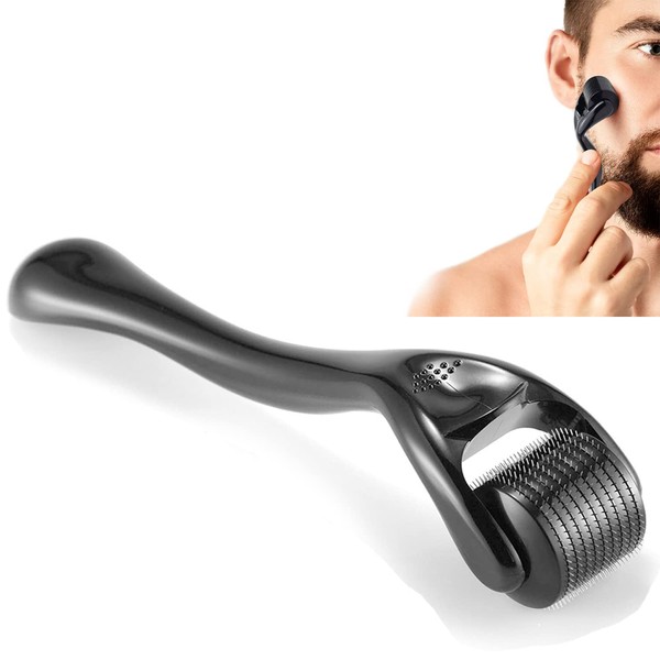 beard roller, 0.5 mm, beard growth roller, microneedling roller, beard roller, derma roller for beard growth and beard care