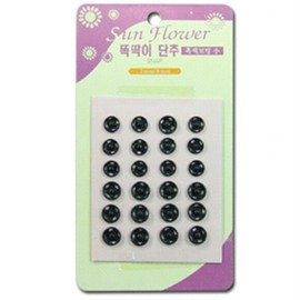 Hanyang Industrial Snap Button (Black Coating Small) Button Dress Shirt Button Maekan Maikang Safety Pin Safety Pin Set / 한양산업 똑딱이단추(흑색코팅 소) 단추 와이셔츠 단추 마에칸 마이깡 안전옷핀 안전옷핀세트