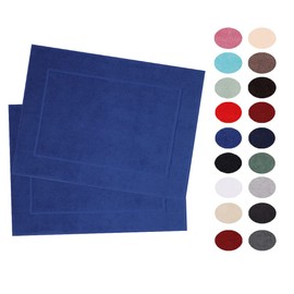 Betz Set of 2 Bath Mat Bath Mat Bath Rug Shower Mat Terry Cloth Size 50 x 70 cm 100% Cotton Premium Quality 650 g/m2, 50 x 70 cm