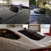 KEEPDSGN Shark Fin Roof Car Antenna Black Radio FM/AM Antena