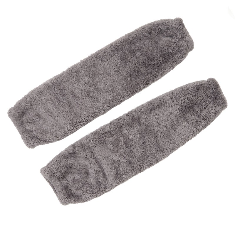 2pcs Plush Slipper Stockings Soft Warm Thickened Prevents Chilblain Over