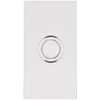 Baldwin 4863 3" x 1-1/2" Illuminated Rectangular Door Bell from