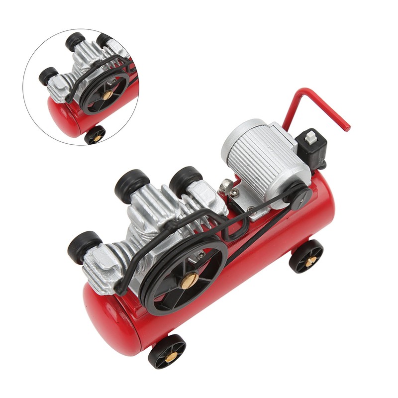 Mini Simulation Air Compressor Decoration RC Accessories for SCX10 1/10
