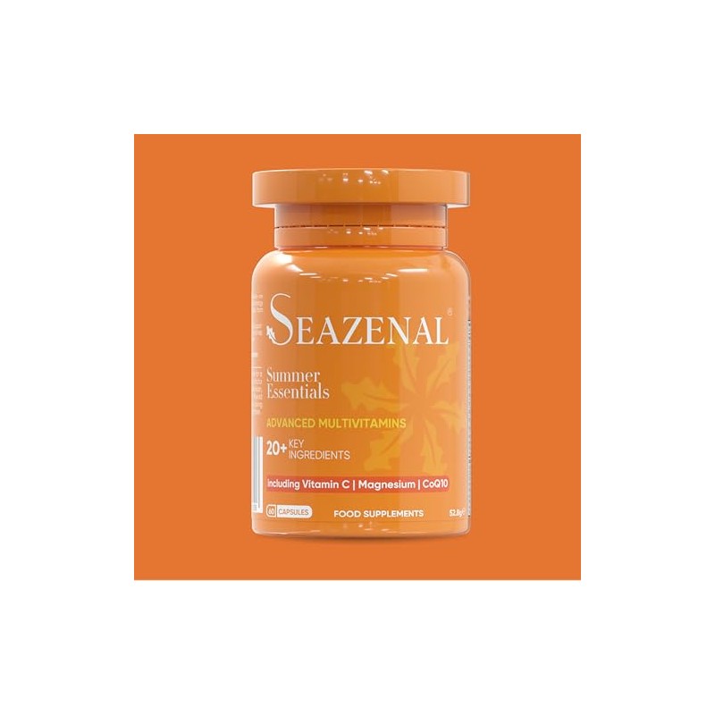 Summer Essentials | Advanced Vegan Multivitamin with Magnesium, Vitamin C,