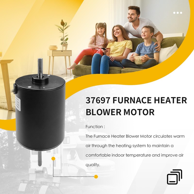 Furnace Heater Blower Motor for Dometic Furnaces 37697 30133 8525