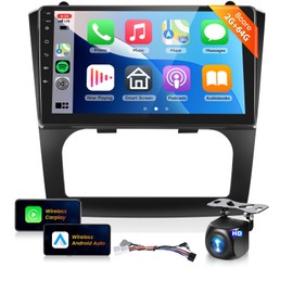 8Core 2G 64G Radio for Nissan Altima 2008-2012 Auto A/C Car Stereo with Wireless CarPlay Android Auto,DPS/46EQ,9'' 1280X720P QLED Touch Screen,Bluetooth5.0,WiFi,GPS,MirrorLink,Backup Camera
