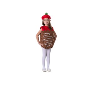 Dress Up America Chocolate Dipped Strawberry Costume for Kids - Product Includes: Bubble and Hat (Small)