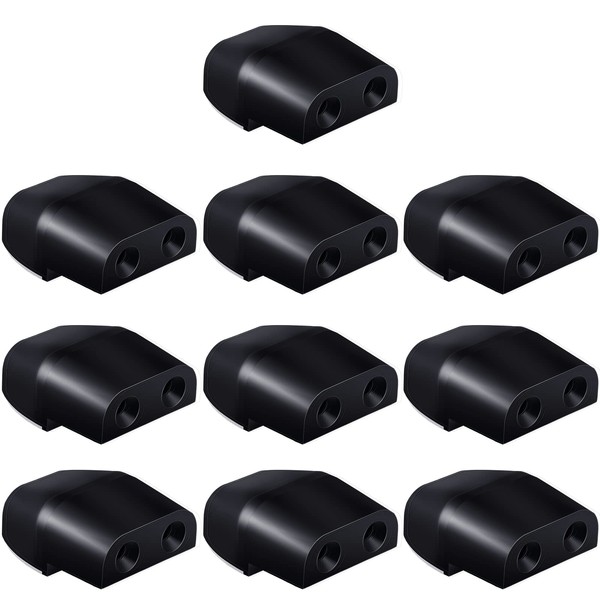 Frienda 10 Pieces Deer Whistle Save a Deer Whistles Avoids Collisions, Deer Whistles for Car Deer Warning Devices Animal Alert for Cars and Motorcycles (Black,Classic Style)